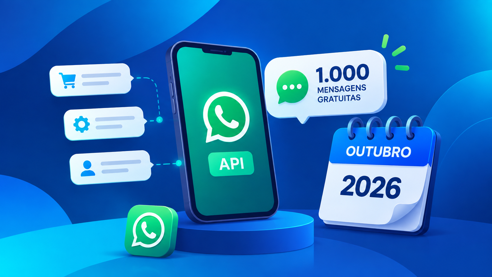 Cobrança do WhatsApp API em outubro de 2026: guia para preparar sua empresa