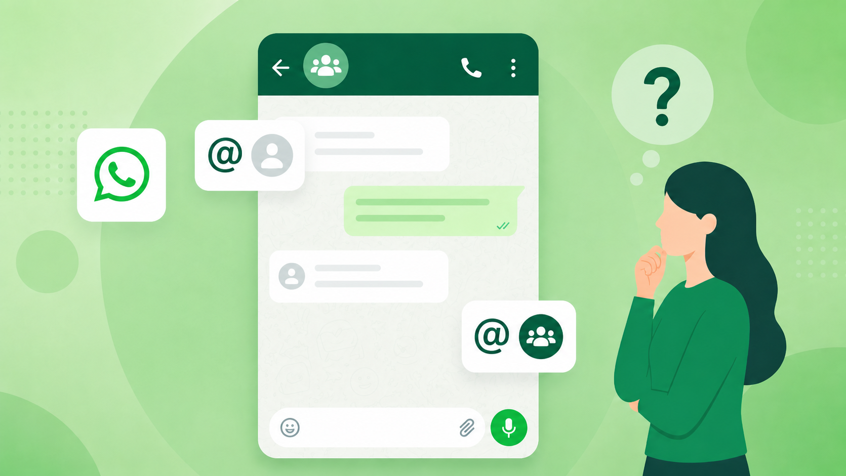Como marcar todos no grupo do WhatsApp pelo celular ou PC