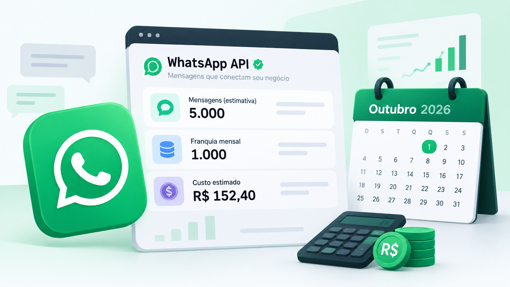 Preço da API Oficial do WhatsApp: o que muda a partir de 1º de outubro