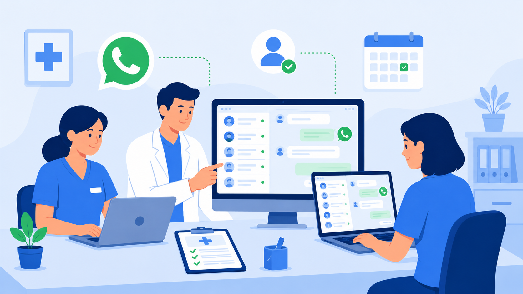 Qual é a melhor plataforma de WhatsApp para clínicas? Veja o que avaliar antes de escolher