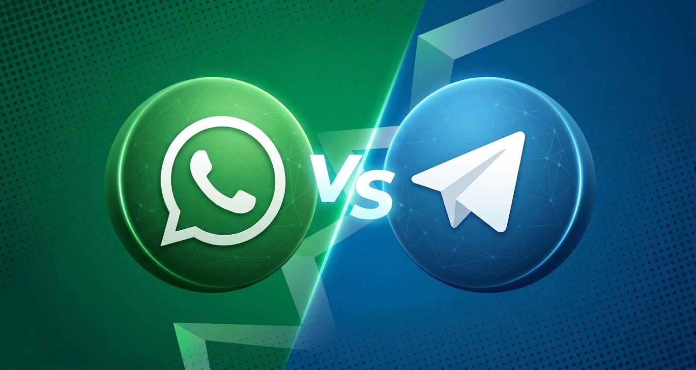 Telegram vs WhatsApp: qual a diferença, vantagens e quando usar cada um
