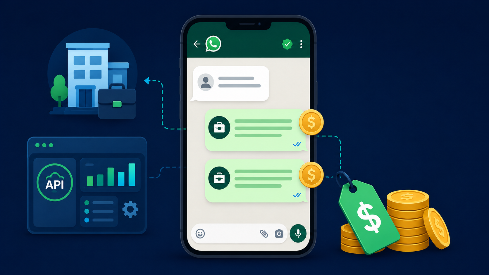 WhatsApp API terá nova cobrança por respostas de empresas: entenda o que muda