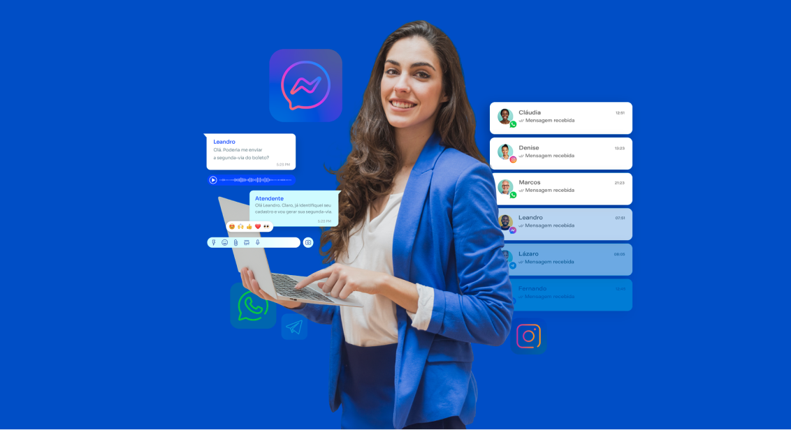 Atendimento Messenger Digisac