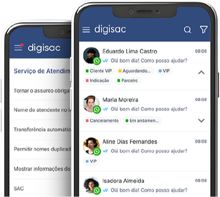 Digisac App Mockup